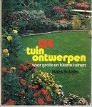 Schiller, Hans - 134 tuinontwerpen voor grote en kleine tuinen
