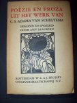 Arn. Saalborn - "Poëzie en Proza uit het werk van C.S. Adama van Scheltema"