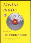 Possel, Jans (ed) - Mediamatic vol 9#4 & 10#1 met CD-Rom [small world]-Florian Thalhofer / The Printed Issue