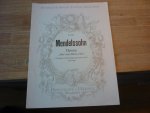 Mendelssohn-Bartholdy, Felix; (1809-1847) - HYMNE "Hor' mein Bitten, Herr"; fur Sopran, viersimmigen gemischten Chor und Orgel