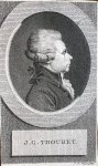 Claessens, Lambertus Antonius - Portrait print ca 1808 | Portrait print of physician Jacques Guillaume Thouret made by Lambertus Antonius Claessens, 1 p.