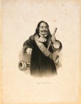 Last, Carel Christiaan Antony (1808-1876) - Antique Lithography - Portrait of Michiel de Ruyter (1607-1676) - C.C.A. Last, published 19th century, 1 p.