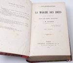 Cournot, M. - Considérations sur la marche des idées et des événements dans les temps modernes [ 2 volumes in 1 binding ].