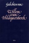 Bisschop, W., E. Verwijs - Gedichten van Willem van Hildegaersberch
