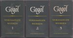 Gogol, N. W. - Verzamelde Werken deel1,2 en 3, Vertaald uit het Russisch door Hans Leerink (deel-1) en Charles B. Timmer (deel 2-3).