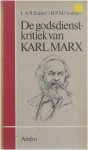 L.A.R. Bakker H.P.M. Goddijn - De godsdienstkritiek van Karl Marx