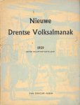 Diverse auteurs - Nieuwe Drentse Volksalmanak 1959