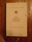 Kersten G.H. / Zweden van J. - Kort historisch overzicht