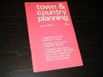 Ian Lyon (ed.) - Town and Country planning - JUNE 1971 - vol. 39. no. 6.