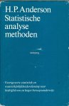 Anderson, H.P. - Statistische analyse methoden