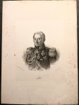 Spanier, E. after I.H. Hofmeister - [Antique print, lithography, 19th century] Portrait of doctor, scientist, military engineer Cornelis Rudolphus Theodorus Kraijenhoff (also Krayenhoff, 1758-1840), 1 p.