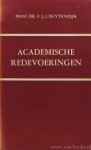 BUYTENDIJK, F.J.J. - Academische redevoeringen.
