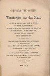 Domeinen - Openbare Verpachting van de Visscherijen van den Staat 1885