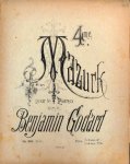 Godard, Benjamin: - [Op. 103, Nr. 4] Suite de danses anciennes & Modernes pour piano. Op. 103. No. 4. 4me mazurka