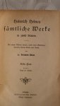 Heine H, Düsel Friedrich Dusel - Heinrich Heine Heines Sämtliche samtliche werken Werke in zwölf Bänden - in 12 Bänden -  (4 Bücher)   / mit einem Bildnis Heines, sowie einer Einl.: H. Heines Leben und Werke von Friedrich Dusel /  Düsel