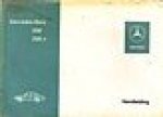 Mercedes-Benz - Mercedes-Benz 200-230.4 handleiding