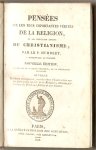 Humbert, (le Père) M. - Pensées sur les plus importantes vérités de la religion et des principaux devoirs du christianisme Humbert, (le Père) M. - Pensées sur les plus importantes vérités de la religion et des principaux devoirs du christianisme