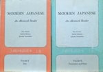 Itasaka, g & Makino, S. & Yamashita,k - Modern Japanese : An Advanced Reader vol I&2