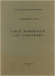 Vlaams Centrum voor Genealogie en Heraldiek - Liber Memorialis Leo Vanackere