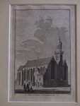Purmerend. - De Groote Kerk te Purmerende, 1726.