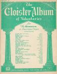 Turle. Richard - The Cloister Album of Voluntaries Book 2 for the harmonium or american organ