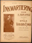 Abramsz., S.: - Inkwartiering. Muziek van Emile van de Eynde. Zang en piano. Repertoire Anne Wensma Klaasen