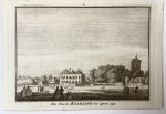 Spilman, Hendricus (1721-1784) after Pronk, Cornelis (1691-1759) - Het Huis te Baarland van agteren. 1745.