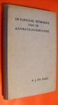 Haex A.J.Ch. - De klinische beteekenis van de Aspiratieleverbiopsie