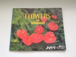 Minoru Fujiwara  assisted by Sandra M. Sato - Flowers in Hawaii - the paradise of the Pacific