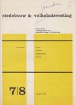 Redactie Maandblad stedebouw & volkshuisvesting - Maandblad stedebouw & volkshuisvesting  44e jaargang nr. 7-8  1963 Gorcum