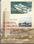 Boot, Willem J.J. - Schepen, schelpen, schuitengat. De scheepvaart om Terschelling en Vlieland van Adsistent tot Koegelwieck.