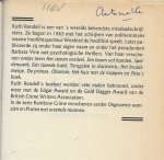 Rendell, Ruth . Vertaald door Piet Verhagen  Omslagontwerp Mariska Cock - De vrouw met de sluier