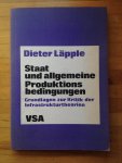 Läpple, Dieter - Staat und allgemeine Produktionsbedingungen: Grundlagen zur Kritik der Infrastrukturtheorien