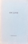 Krishnamurti, J. - On love