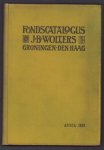 n.n - Uitgaven van J. B. Wolters te Groningen - Fondscatalogus J. B. Wolters  April 1922