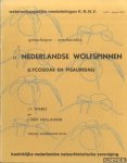 Wiebes, J.T. & J. den Hollander - Spinachtigen - archnoidea II: Nederlandse wolfspinnen (lycosidae en pisauridae)