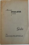  - [Friesland, 1946] Museum Stania-State te Oenkerk, Gids, Leeuwarden: Friesch Genootschap van Geschied-, Oudheid- en Taalkunde 1946, 31 pp. Lijst van boeken en handschriften aanwezig in het Archief van het Provinciaal Gouvernement van Vriesland,...