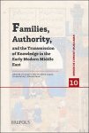 Christoph U. Werner, Maria Szuppe, Nicolas Michel, Albrecht Fuess (eds) - Families, Authority, and the Transmission of Knowledge in the Early Modern Middle East