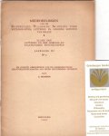 Mansion, A. - De jongste geschiedenis van de middeleeuwse aristotelesvertalingen aann eigen bevindingen getoetst