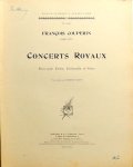 Couperin, François: - Concerts royaux. Trios pour violon, violoncelle et piano. Transcription par Georges Marty (Édition Classique A. Durand & Fils)
