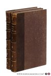 Marivaux (Pierre Carlet de Chamblain de). - Oeuvres choisies de Marivaux. Publication de Ch. Lahure et Cie. [ 2 volumes ].