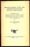 Fortanier, A.H. - Beschouwingen over het arbeidsveld van den psycho-therapeut, openbare les 18 oktober 1938, Leiden