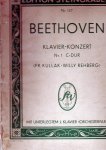 Beethoven Ludwig van - Klavier-konzert Nr1 C dur mit unterlegtem 2 klavier orchesterpart