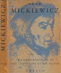  - Adam Mickiewicz: 1789-1855. In commemoration of the centenary of his death