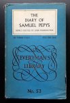 Pepys, Samuel (Edited By John Warrington) - The Diary of Samuel Pepys, Volume One