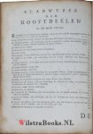 Halma, François - Heilige Feestgezangen,behelzende De Geboorte en 't Lyden des Heilants,zyne Opstandinge,Hemelvaart,….Hier komt by De Zege...