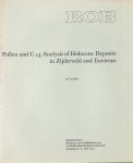 JONG, J. DE. - Pollen and C14 Analysis of Holocene Deposits in Zijderveld and Environs.