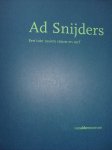 Lubbers, Frank/ Phillip van den Bossche - Ad Snijders.     - een tuin tussen vrouw en verf