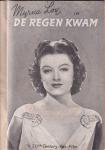  - De Regen Kwam (The Rains Came), filmboekje met Myrna Loy, Tyrone Power en George Brent. 1939