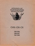 Koninklijk Oudheidkundig genootschap - Jaarverslagen 1965-1968